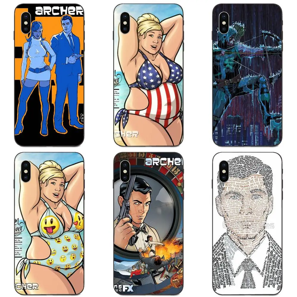 Роскошные Чехлы для мобильных телефонов Archer Danger Zone Galaxy C5 C7 J1 J2 J3 J330 J5 J6 J7 J730 M20 M30 Ace