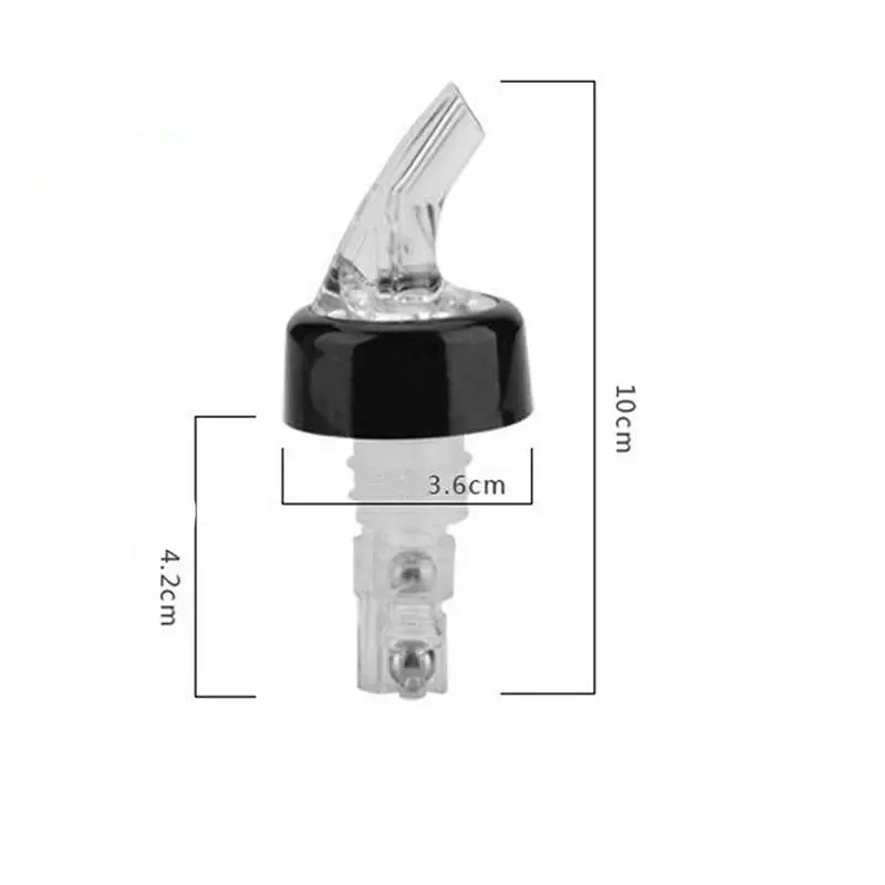 6 шт./компл. портативный 20 мл/30 мл количественный винный дозатор спиртовой ЖИДКОСТИ измерительный масляный бутылочный носик винный графин Бар Инструмент