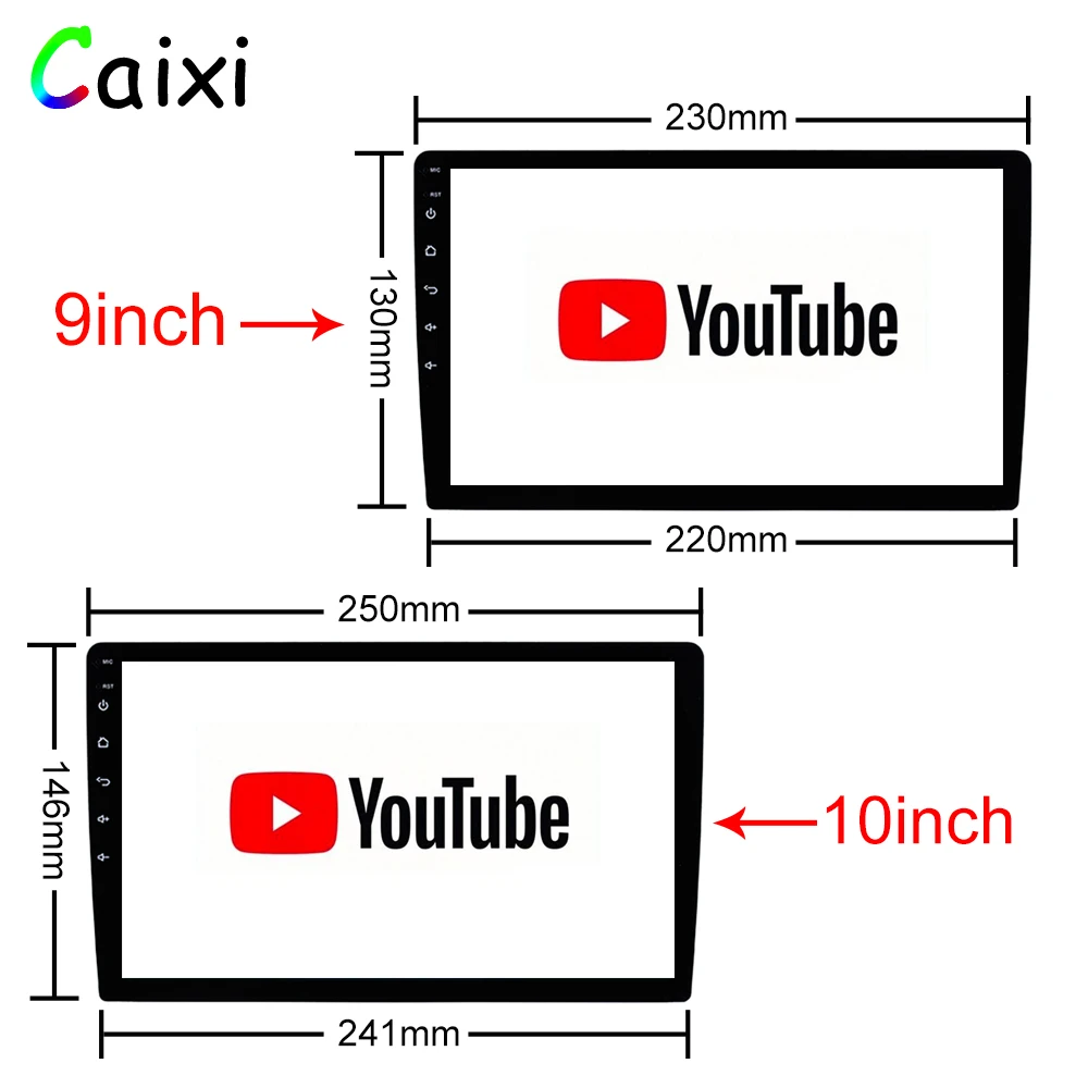 Cena 9 10 cal 32G R0M 2 din samochód Android 8.1 radio odtwarzacz multimedialny dla Nissan Toyota i Kia Volkswagen Suzuk hyundai Renault Honda