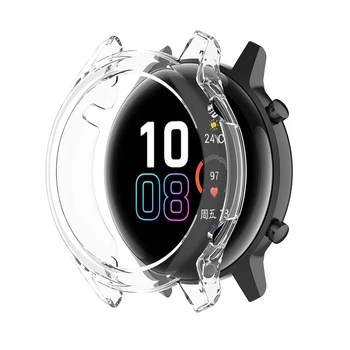 

Protection Case Frame Protector Soft Crystal Clear TPU Case Cover for Honor Magic Watch 2 Smart Watch FKU66