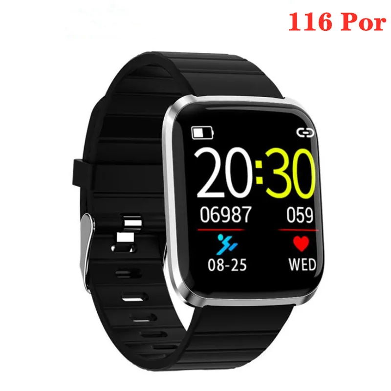 

116 PRO Color Screen Smart Bracelet Bluetooth SmartWatch Wristband Sports Fitness Tracker Heart Rate Monitor for Android IOS