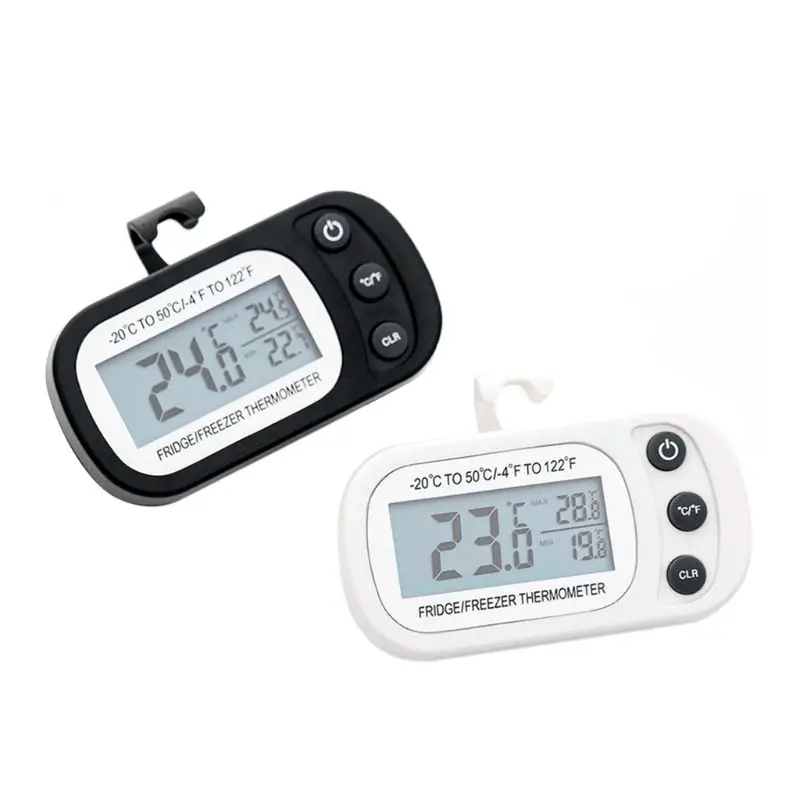

Digital Waterproof Refrigerator Thermometer LCD Display Freezer Temperature Recorder