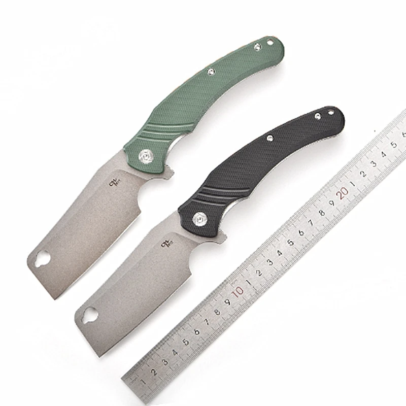 

CH folding knife D2 blade camping hunting survival knives tactical G10 handle CH3531 flipper kitchen garden portable EDC tool