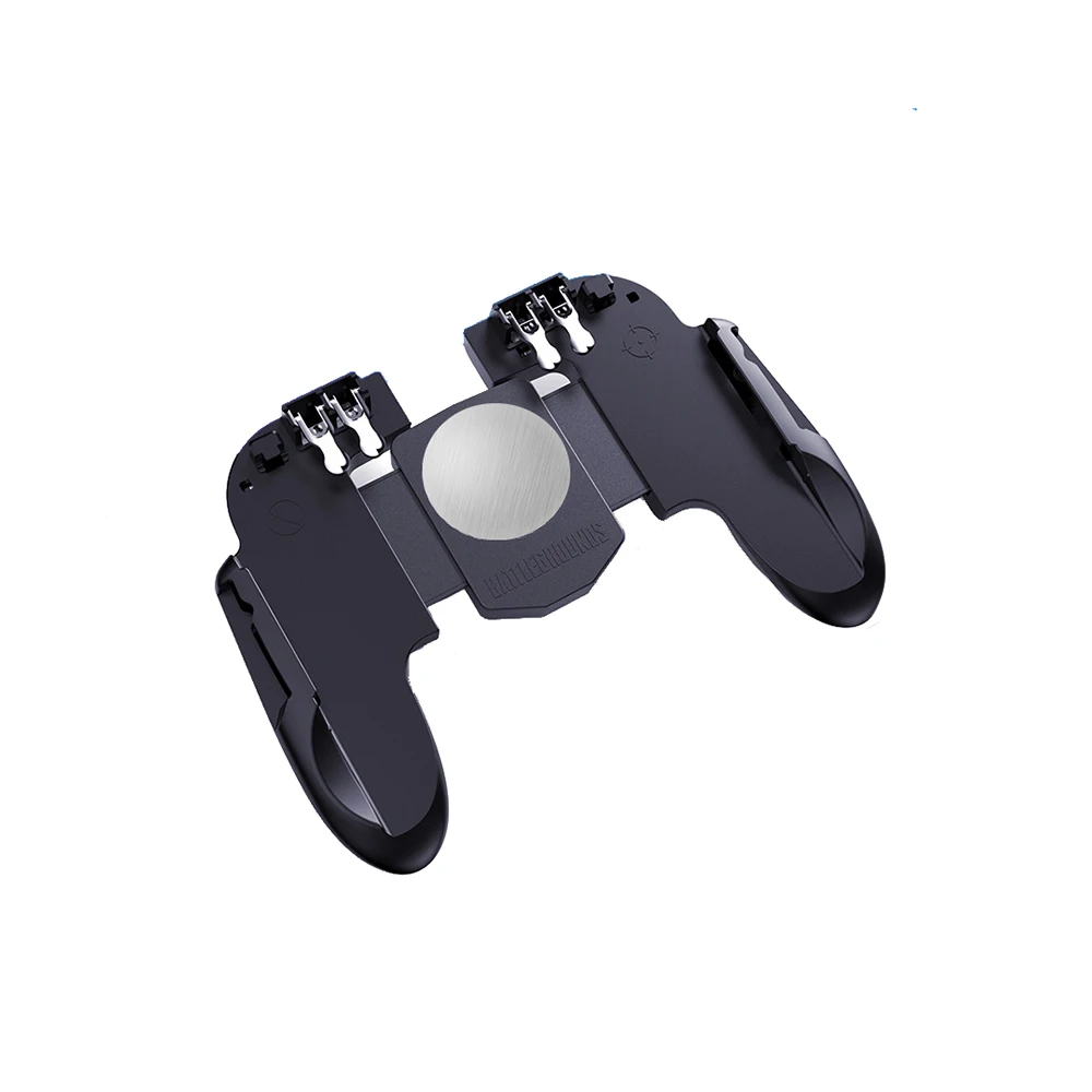 PUBG мобильный телефон шестипальцевый контроллер игровой геймпад с охлаждающим вентилятором для iOS Android samsung Galaxy L2 R2 operation - Цвет: CYX7428