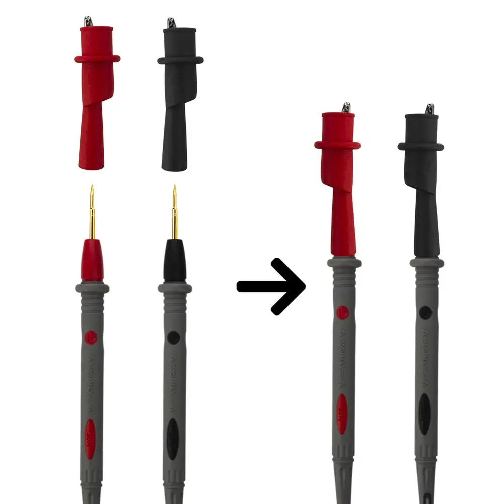 ANENG PT1008 20A 1000V силиконовая резиновая проволка из поликарбоната Позолоченные Острая Игла зонд Цифровой Измерительный наконечник мультиметра