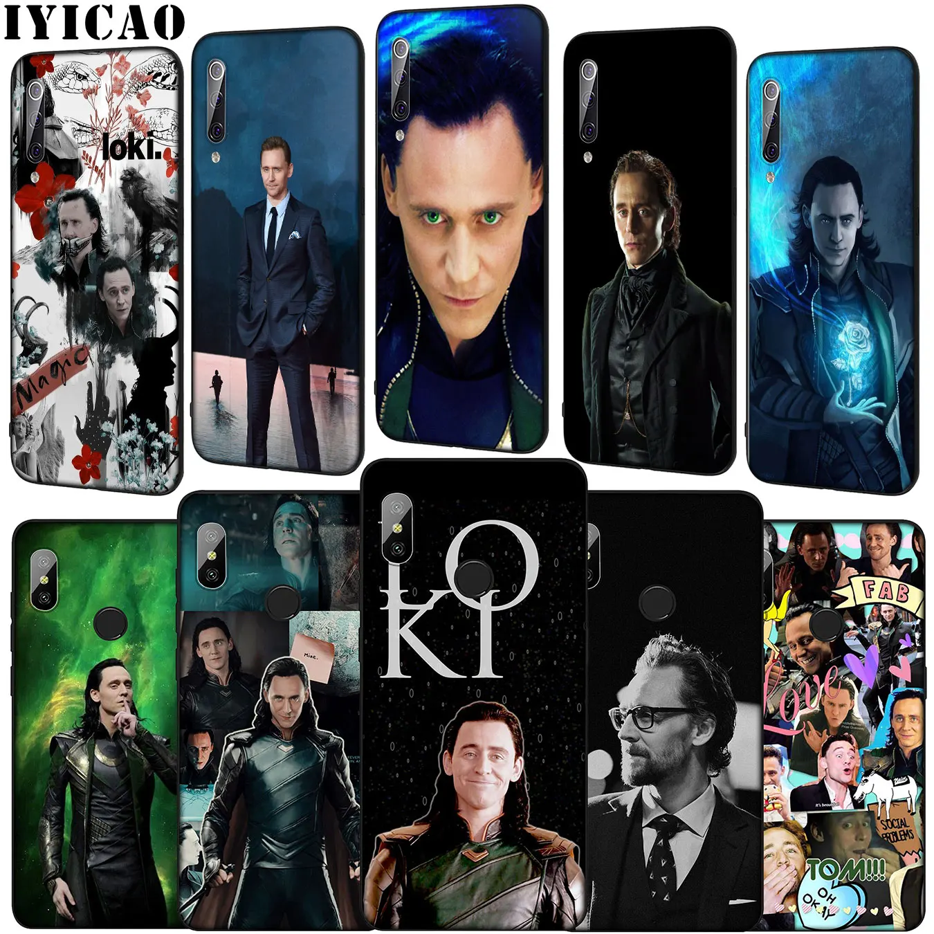 Мягкий чехол для телефона Tom Hiddleston Loki Xiaomi Mi 10 9 9T A3 Pro CC9 CC9E 8 SE A2 Lite A1 6 pocophone f1 Mi10 |