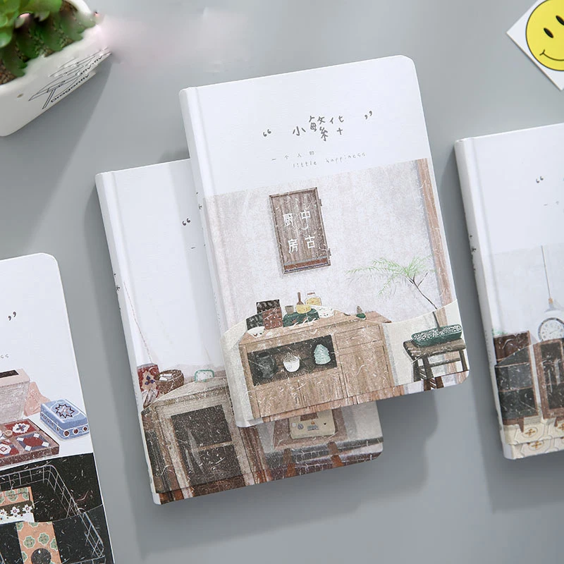 A5 ретро блокнот в твердом переплете бумажный планировщик Bullet Journal Agenda школьный дневник записная книжка настольная книга креативный блокнот
