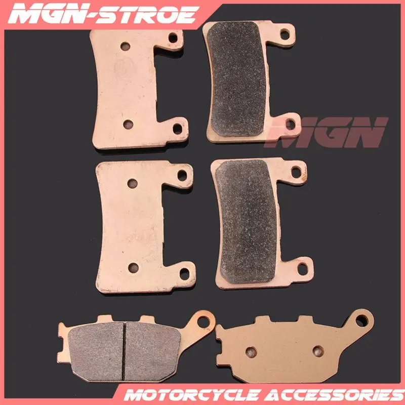 All 3 pairs Мотоциклетная обувь из металла для спекания тормозных колодок для CBR600 91-06 F2 F3 F4 F4I CBR600RR F5 03-04 CB1100 10-15 VTEC CB400 04-10 - Цвет: All 3 pairs
