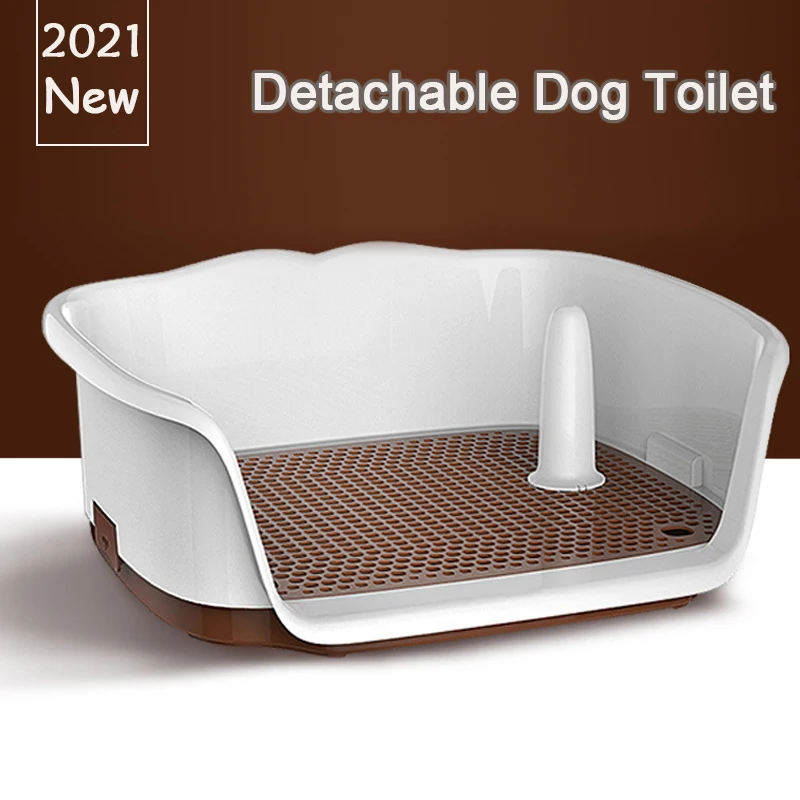Portable Teach Cat Dog Toilet Plastic Double Layer Pad Training Puppy Pee For Small Dogs Pet Self Cleaning |