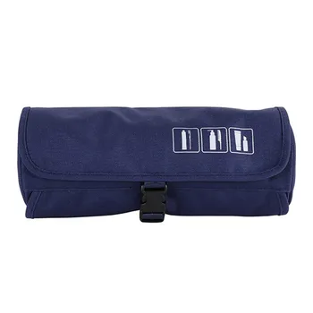 

Cosmetic Travel Toiletry Bag, Hanging Cosmetic Organizer Waterproof Makeup Bag with Built-In Hook