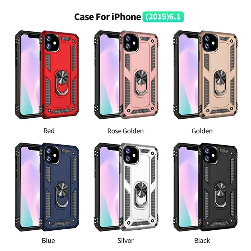 Новый Магнитный чехол для телефона iPhone 11 Pro Max роскошный противоударный