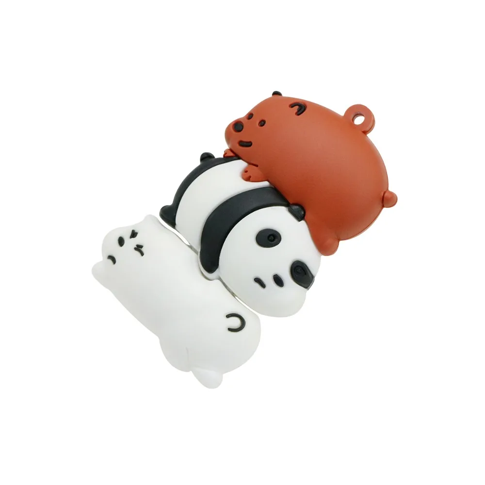 8gb usb Cartoon 128GB Cute Panda Pig Cat Animal USB Flash Drive 8GB 16GB 32GB 64GB Pendrive 256GB USB 2.0 Memories USB Stick Memory Disk flash drive for android