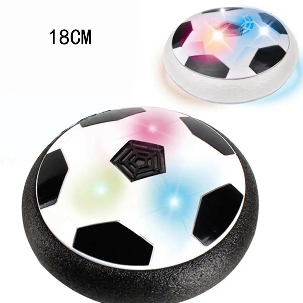 Pelota de fútbol de aire para niños, bola de fútbol con luz LED divertida para chico, juguete de fútbol al aire libre para interiores