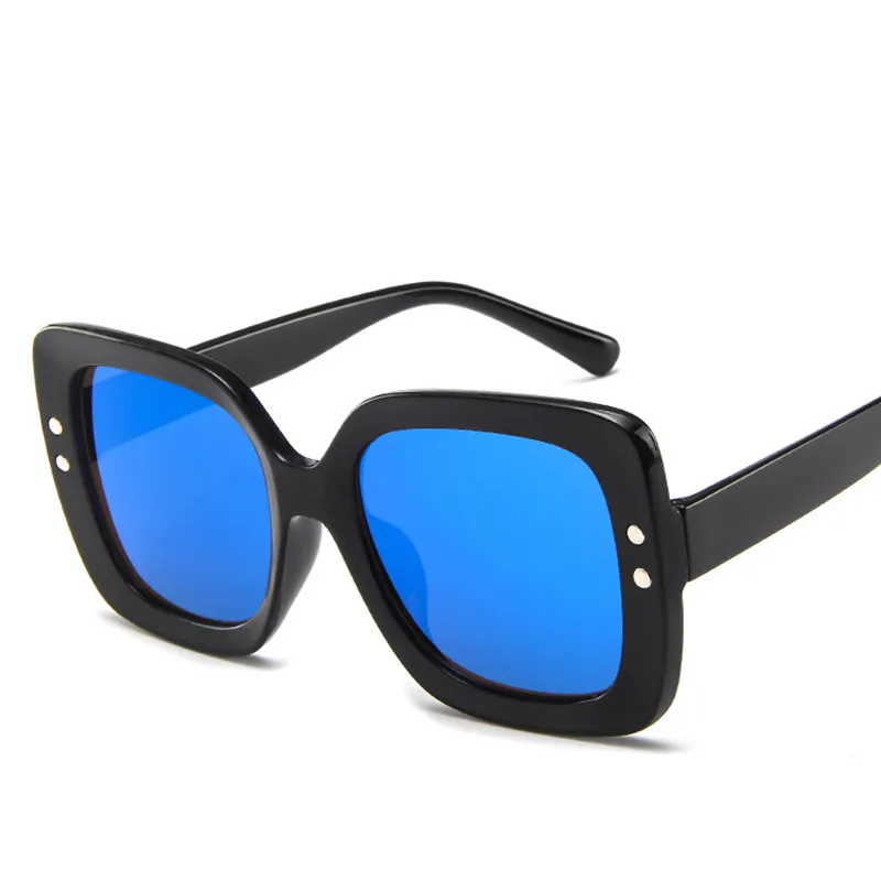 Негабаритных солнцезащитных очков, женские ретро брендовые дизайнерские градиентные солнцезащитные очки, мужские винтажные солнцезащитные очки, большая оправа, очки UV400