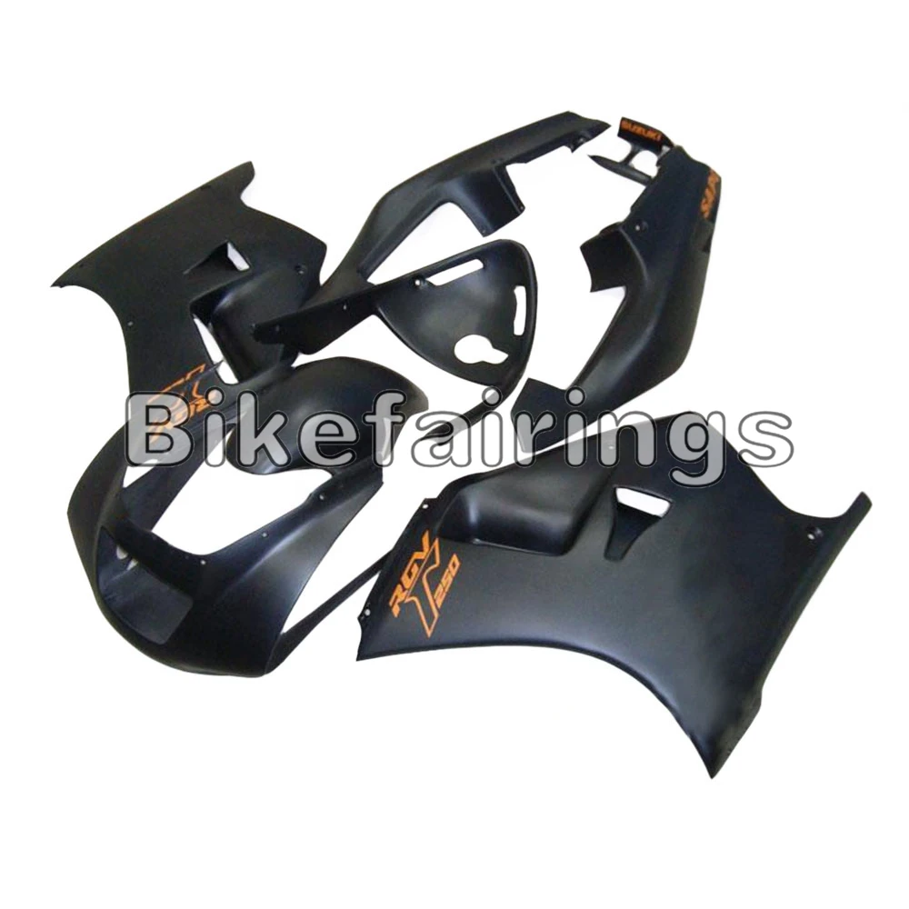 Полный комплект обтекателя Для Suzuki RGV250 VJ22 1990 1991 1992 1993 1994 1995 RGV250 ABS Пластик мотоциклетный кузов матовый черный оранжевый