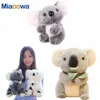 Koalas de peluche grandes y suaves para niños, Koala de juguete de Koala, juguete de simulación Kawaii, regalo de cumpleaños y Navidad ► Foto 2/6