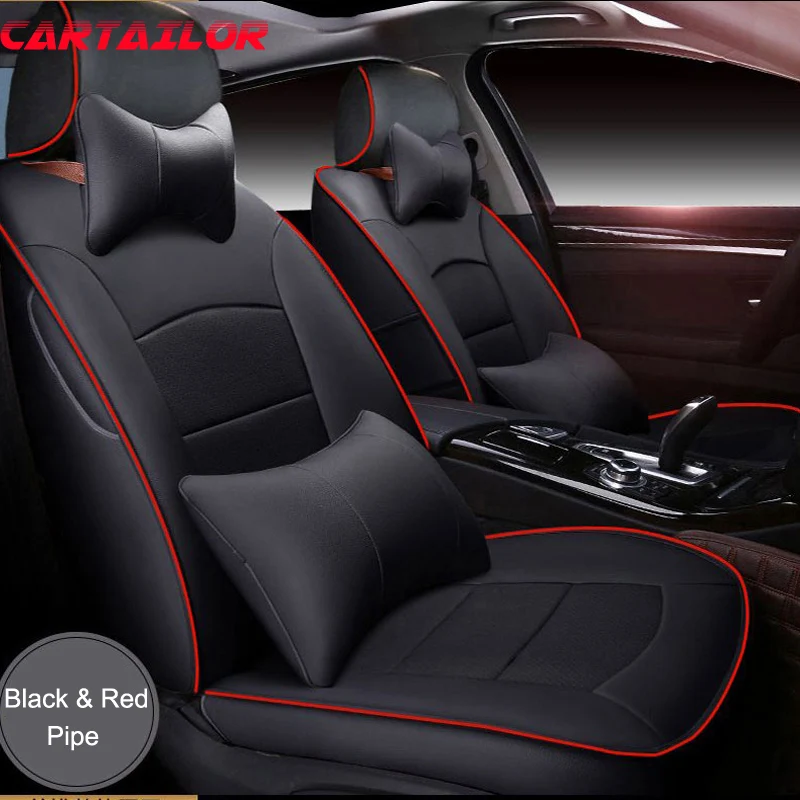 

Чехлы для автосидений CARTAILOR для Jaguar XF, чехлы для сидений из воловьей кожи, чехлы для автомобильных сидений, набор аксессуаров для автомобилей, подушка Protetor