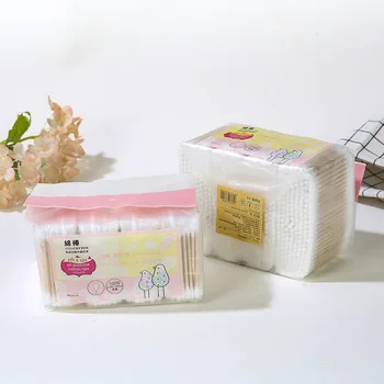 

800Pcs Disposable Double Headed round-Toe Cotton Swab