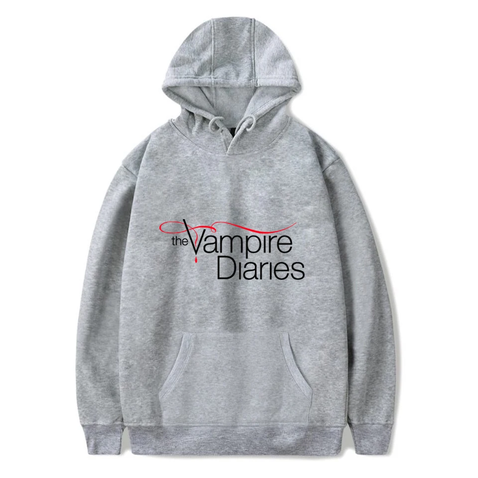  The Vampire Diaries Hoodies moletom Long Sleeve Pullovers Sweatshirt Korean Women Hooded tracksuit 