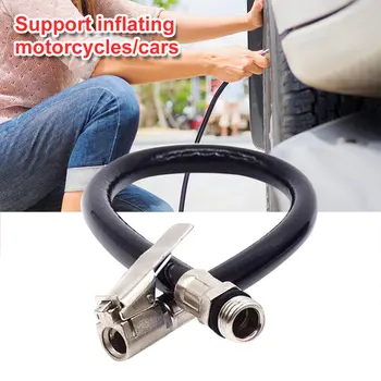 

370mm Self-locking Car Truck Air Rubber Hose Lock Clip on Chuck Tyre Tire Inflator Tire Repair Tool Car Tire Accessories