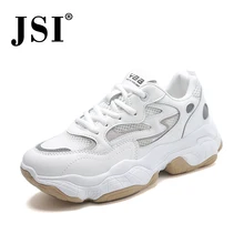 JSI Mixed Colors Women Flats Patchwork Design Cross-Tied Lace-Up Comfortable Letter Print Shoes New Anti-Slippery Sneakers JY75