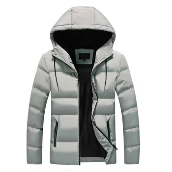 

Big Fur Collar Male Winter Jacket Outdoor Duck Down Jacket Full Sleeve Soft Warm Coat Gray Snow-outwear Oversize 3xl 4xl