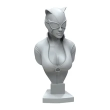 

60mm Resin Model Kits Cat Girl Unpainted Sculpture Figure No Color RW-243