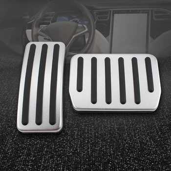 

Car Foot Pedal For Tesla Model 3 No Drilling Non-Slip Performance Aluminium alloy Accelerator Foot Rest Modified Pedal Pads