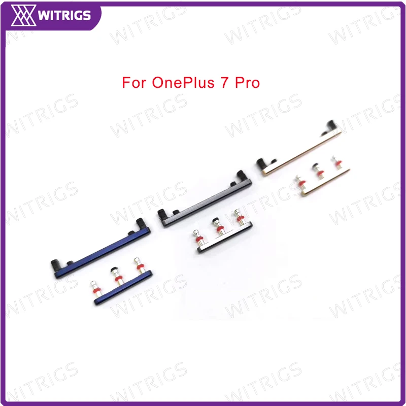 Witrigs Кнопка питания громкости кнопка включения выключения для Oneplus 7 Pro One Plus 7Pro