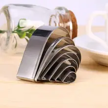 Формочки для печенья из нержавеющей стали, формочки для торта, торта, печенья, формочки для украшения, кухонные формы для выпечки