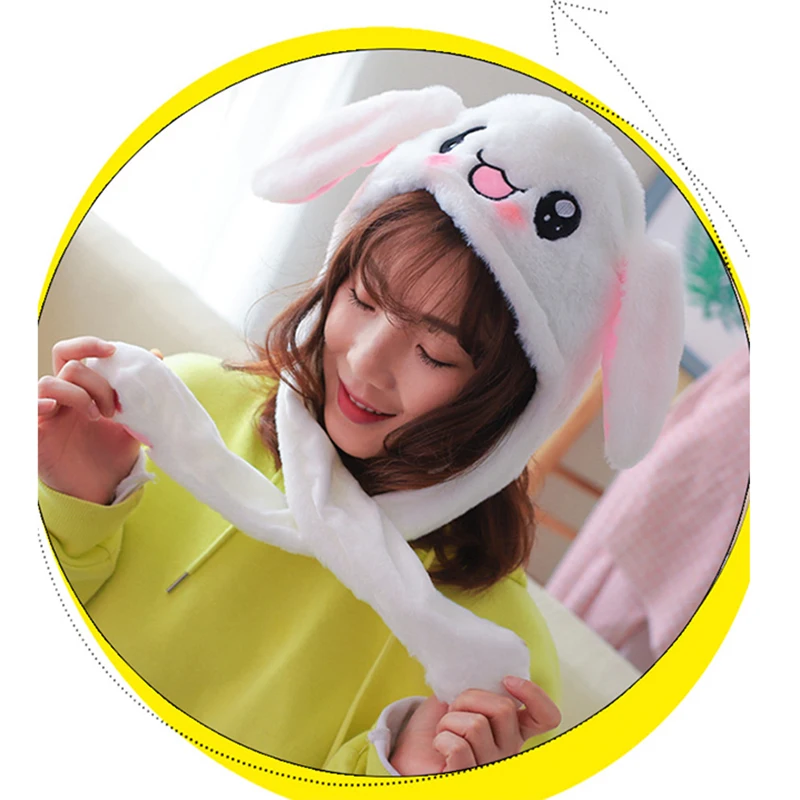 1 Pcs Cartoon Rabbit Cotton Hats Pikachu Pattern Hats Multi-color Cute Outdoor Sportwear Accessories D