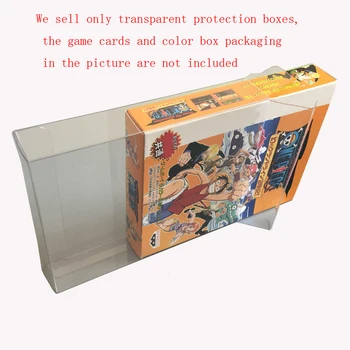 

10 PCS a lot Transparent Game Card Case display Box Protector For G-B /G-B-C PET Storage Box for Gameboy Color JP Edition
