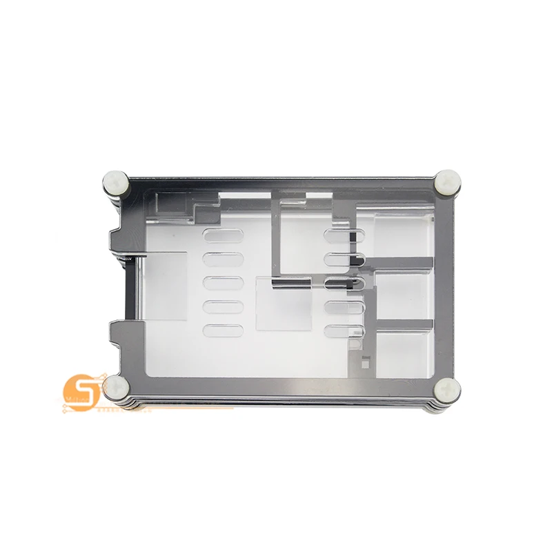 Новый чехол для Raspberry Pi 3 9 слоев акриловая коробка черный/красный 5 дюймового