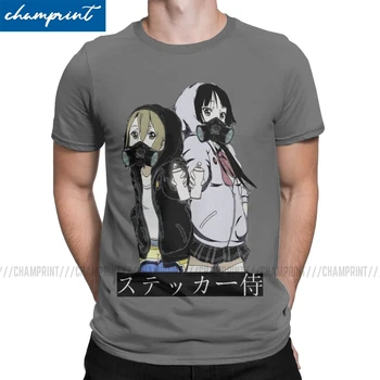 

K-on Point T-Shirts Men Yui Japan Music Anime Unique Cotton Tees Round Collar Short Sleeve T Shirts Big Size Clothing