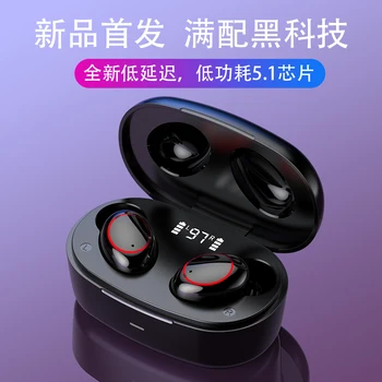 

TWS Earbuds A9 Wireless bluetooth V5.1 earphones Touch Control Stereo Cordless Headset For iPhone Smart Phone With Charging Box