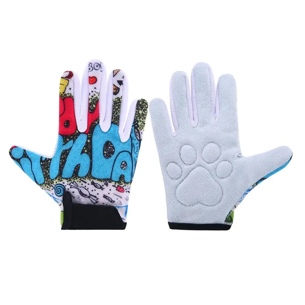 Boys Girls Full Half Finger Bike Gloves for Age 3-10 Kids Outdoor Sports Gloves Great for Cycling,Riding,Climbing,Scooter