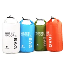 15л водонепроницаемая сумка Сверхлегкая сумка для хранения сухая ПВХ печать сумка для плавания Дайвинг бег на открытом воздухе Туризм Кемпинг водонепроницаемая сумка треккинговые сумки