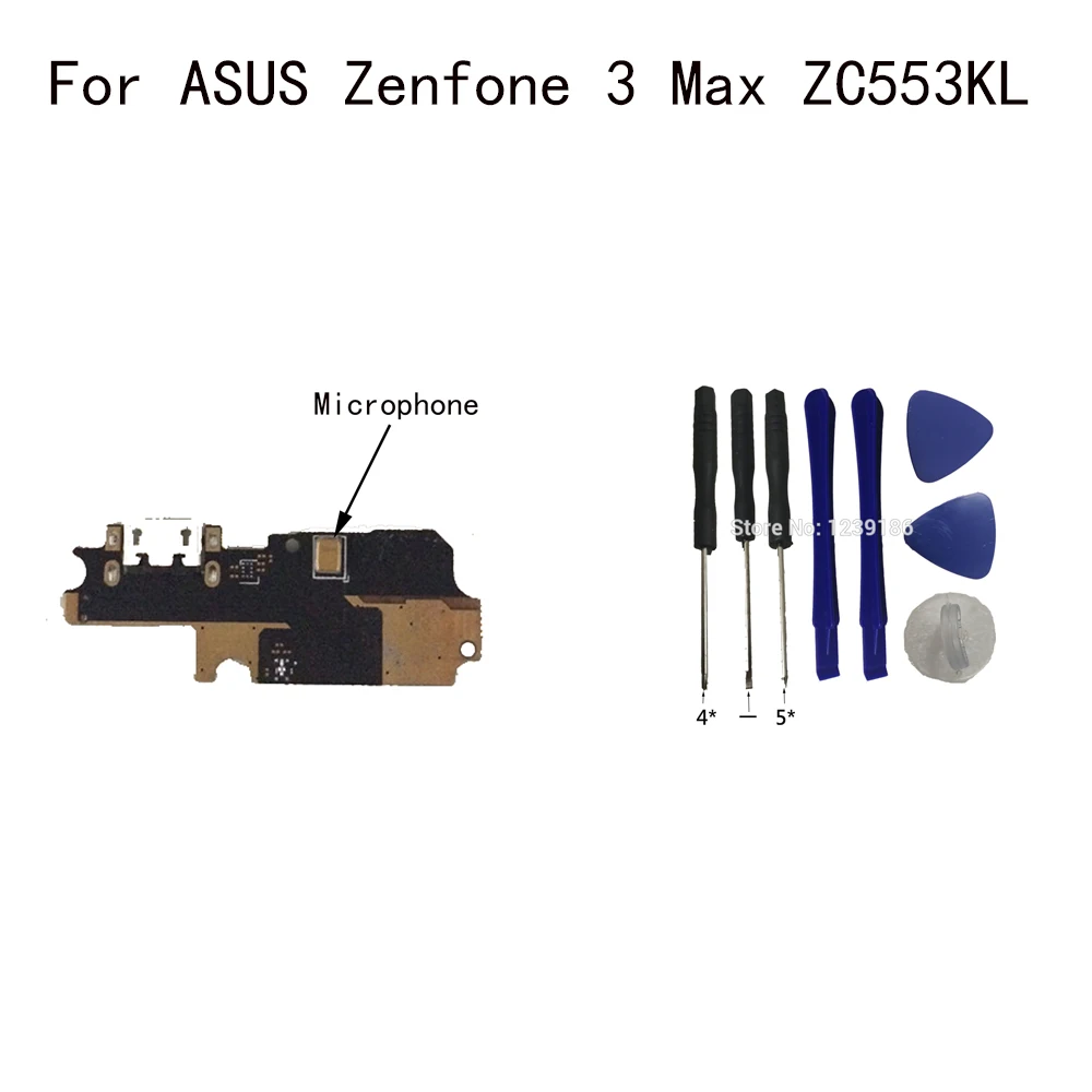 Для ASUS Zenfone 3 Max ZC553KL USB док-станция для зарядки С микрофоном Зарядное устройство