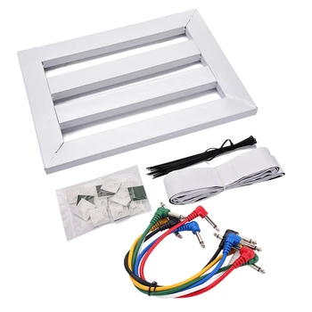 

1Pc Guitar Effect Power Bracket Durable Mounting Bracket Effect Power Bracket Effects Pedal Board Effector Pasting Board