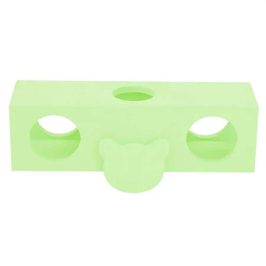 Green Игрушечный хомяк деревянный хомяк качели игрушка маленький Животные Мыши Pet площадка тренажер Спорт Фитнес игры игрушки в виде животных с наполнением, Хомяк Игрушка "мышь" инструменты - Цвет: Green