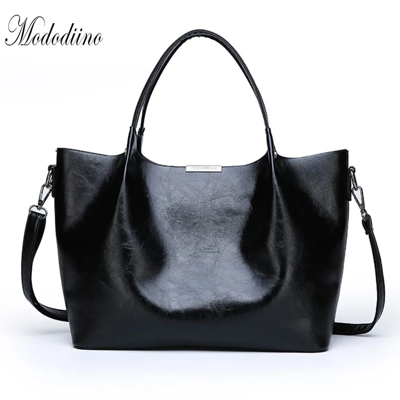 

Mododiino Luxury Handbag Women Bag Large Capacity Women's Tote Purse Soft PU Leather Crossbody Bag Eisure Shoulder Bag DNV1202