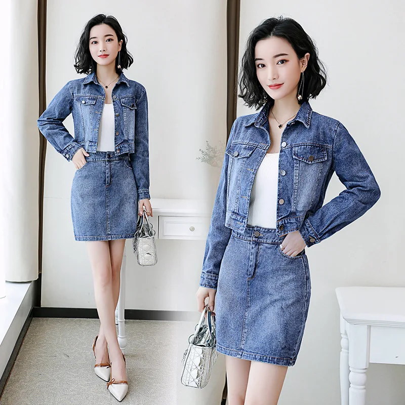

Spring New Style Fashion Western Style Two Pieces Dress Outfit WOMEN'S Dress Early Spring Playful Computer Cable Lock Fashion