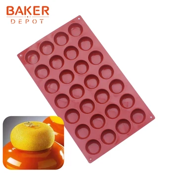 

BAKER DEPOT Silicone chocolate cake baking Mold round bread pastry baking tool biscuit cake bakeware form cake cookie soap molds
