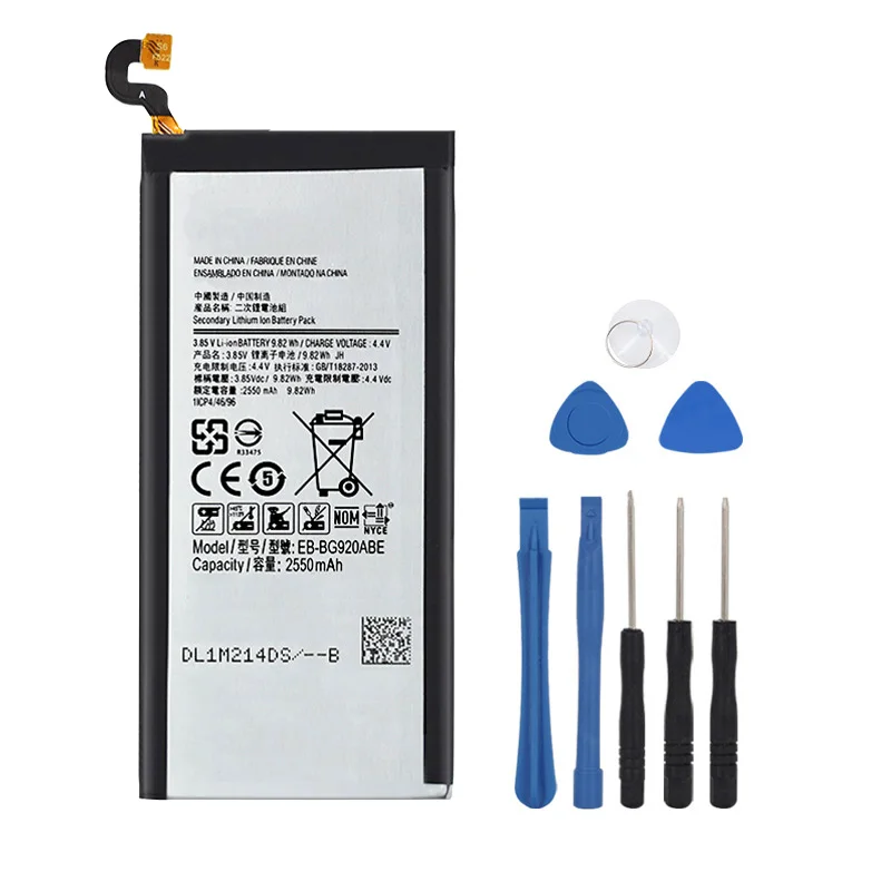 Ооз оригинальный аккумулятор с высокой емкостью EB-BG920ABE для Samsung GALAXY S6 G9200 G9208 G9209