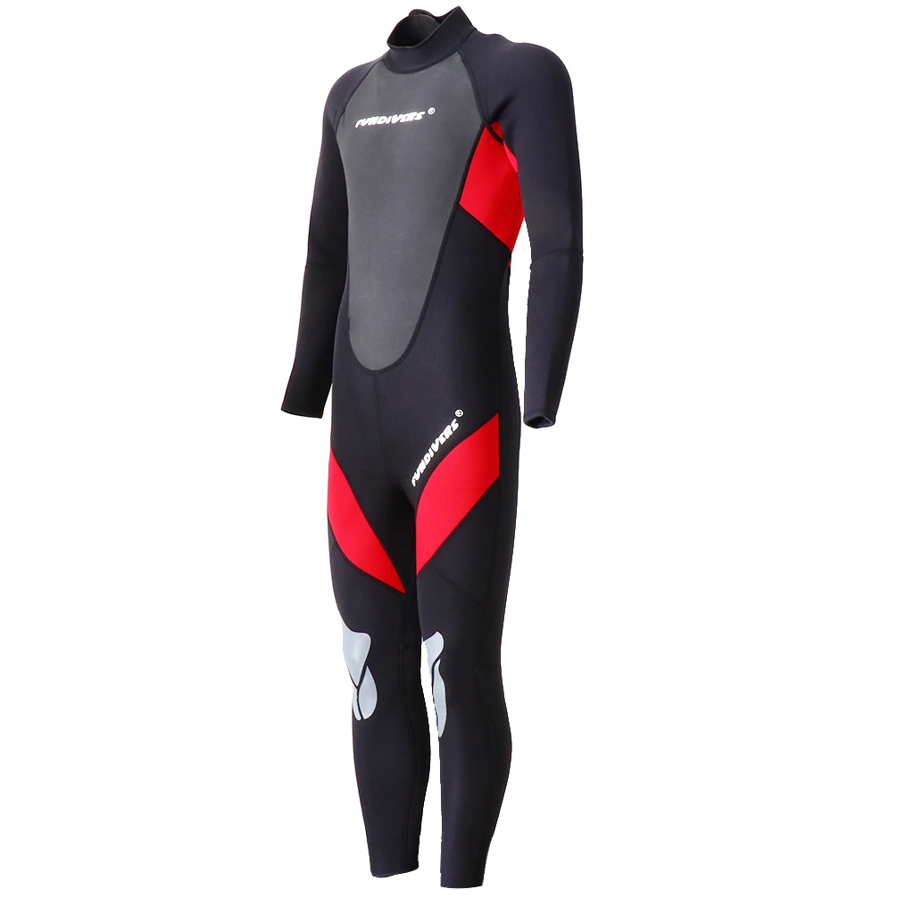 Premium 3mm Neoprene Wetsuit Men Scuba Diving Wetsuit Full Suit Long Sleeves Wetsuits M-XXXL for Swimming Snorkeling Freedive