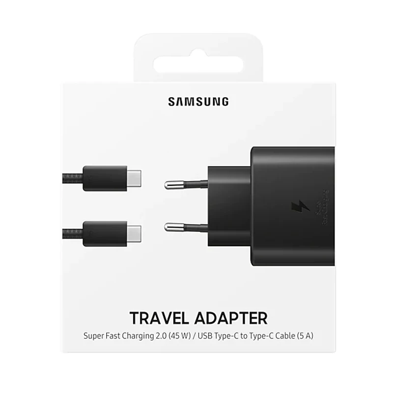 Samsung Original 45W USB-C Super Adaptive Fast Charge Charger EP-TA845 For Samsung GALAXY Note 10 Plus Note10Plus 5G A91 Note10 240v lithium battery charger