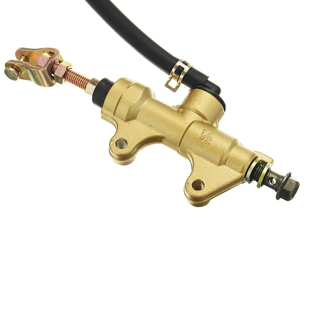 Easy To Install REAR FOOT BRAKE MASTER CYLINDER RESERVOIR For Motorcycle Motorbike DIRT PIT Bike ATV
