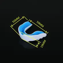 Mouth Guard Shockproof Food Grade EVA Oral Teeth Safety Protector Outdoor Training Accessory Boxing Sanda Taekwondo Basketball