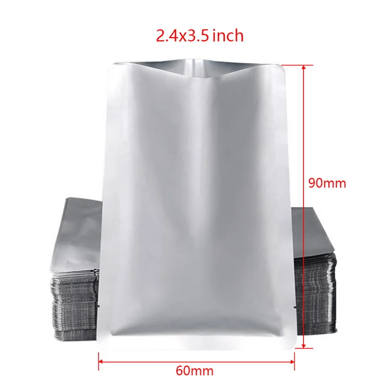 Mua 100PCS Food Grade Heat Seal Aluminium Foil Bags Vacuum Sealer Pouches  Storage Bag | Tiki