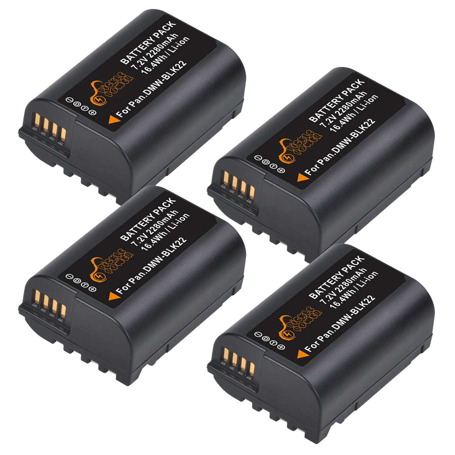 

Pickle Power 2280mAh DMW-BLK22 DMWBLK22 Replacement Battery for Panasonic Lumix DC-S5, DC-S5KK Camera